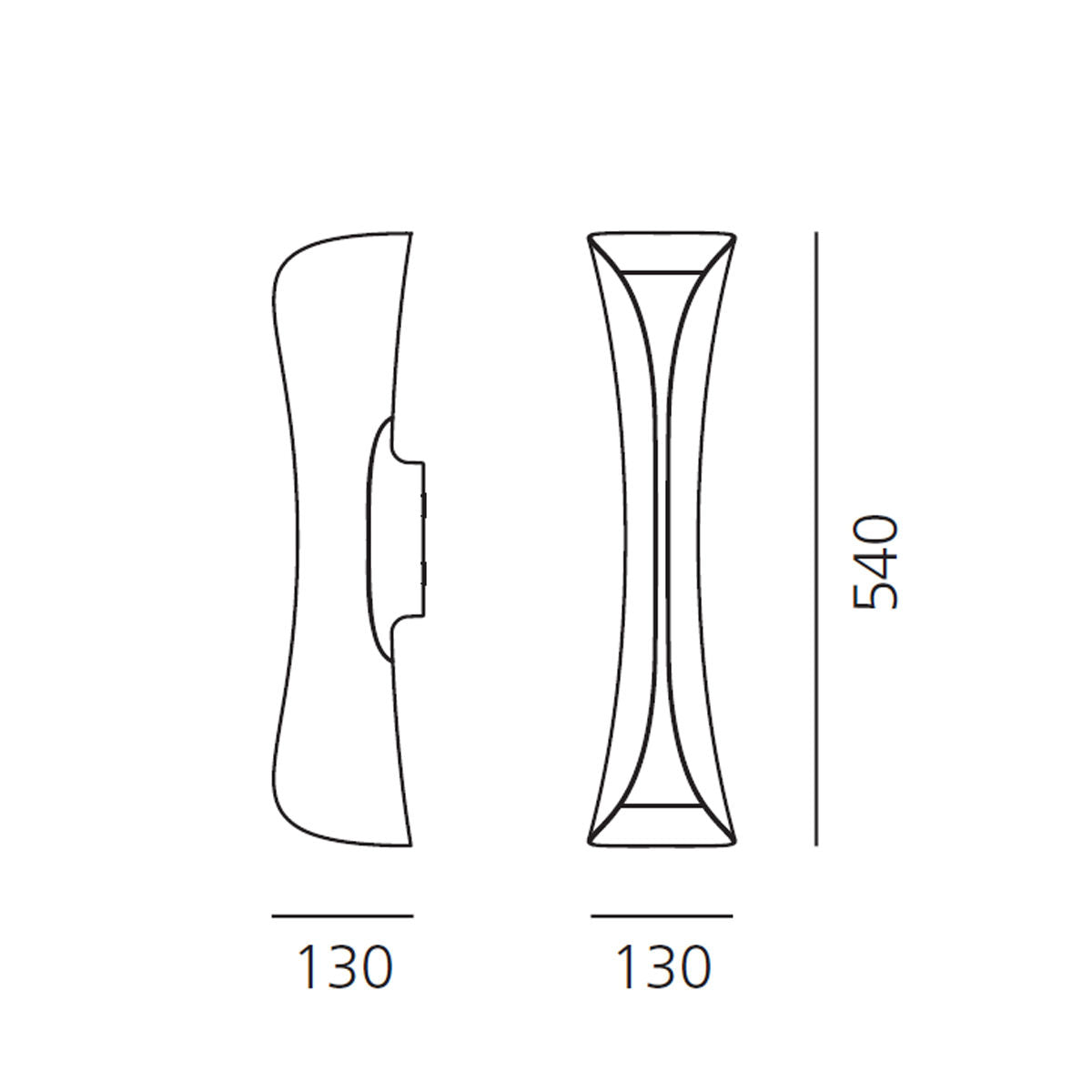 Artemide Cadmo LED Wall Light