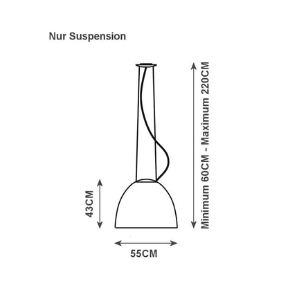 Artemide Nur Suspension Light
