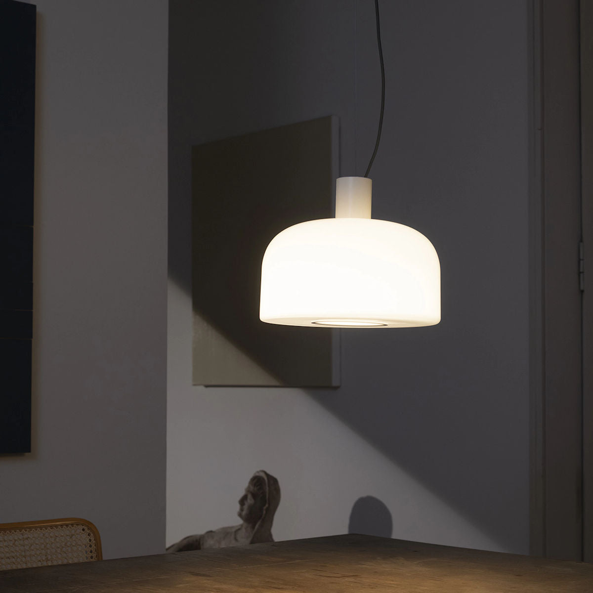 Flos Bellhop Glass Suspension Light