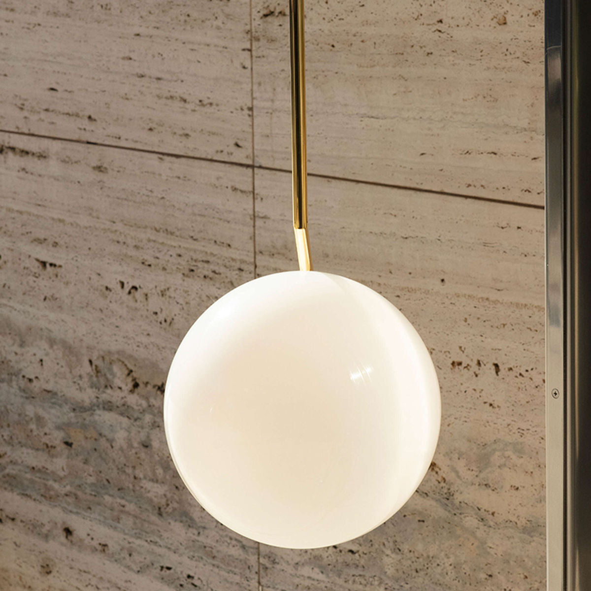 Flos IC S2 Suspension Light 10th Anniversary 24K Gold (Open Box)