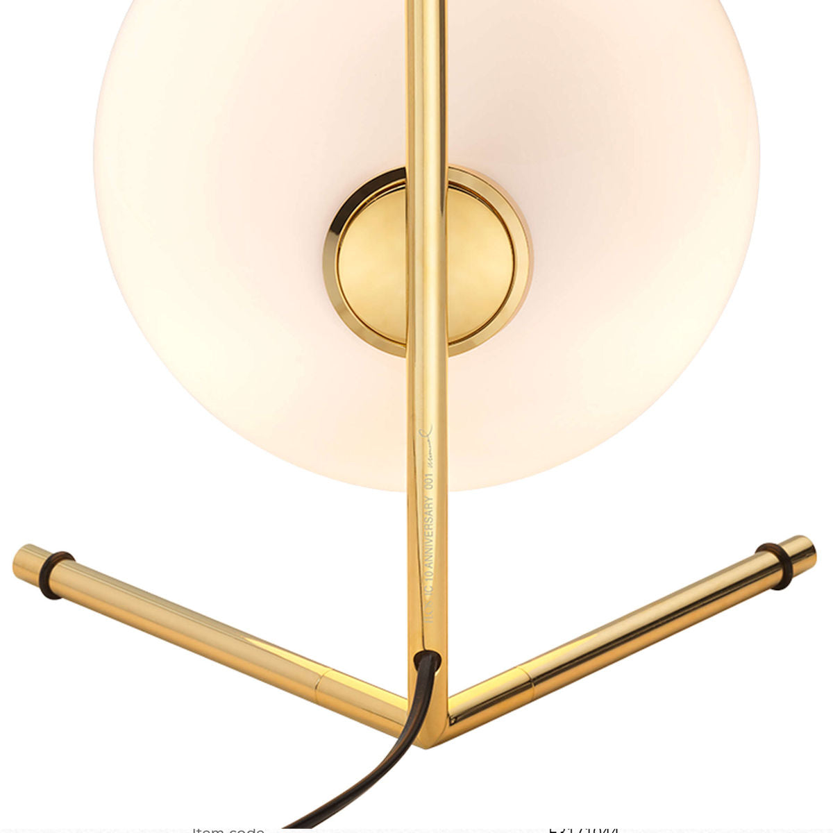 Flos IC T1 Low Table Light 10th Anniversary 24K Gold "Ex-Display"