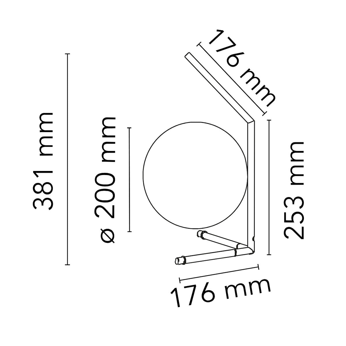 Flos IC T1 Low Table Light 10th Anniversary 24K Gold "Ex-Display"