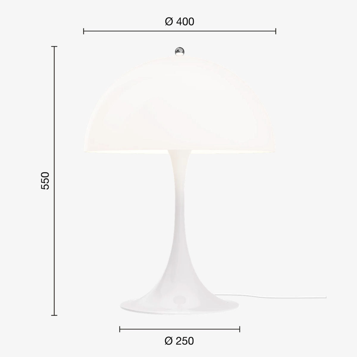 Louis Poulsen Panthella 400 Table Light