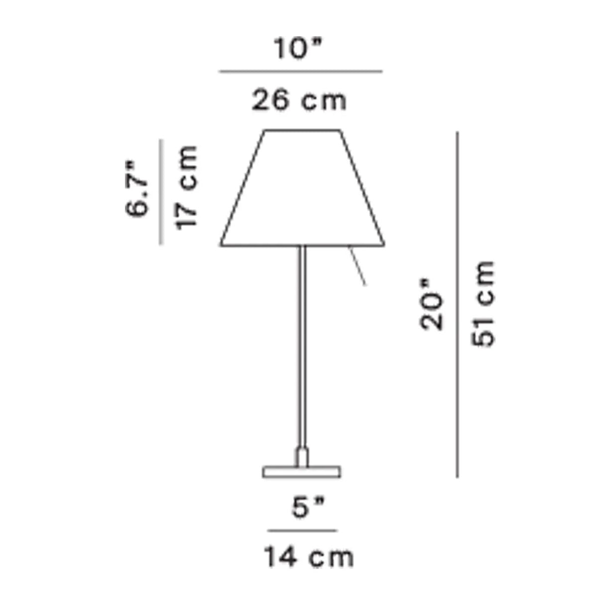Luceplan Costanzina Table Light