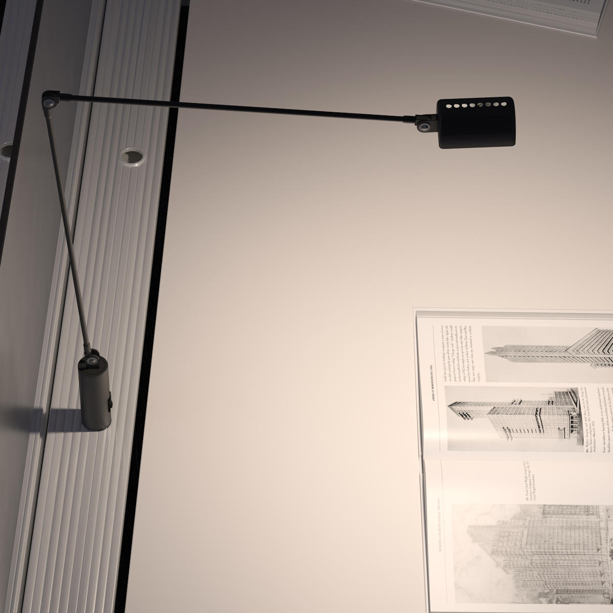 Lumina Daphine Cilindro LED Table Mount Light