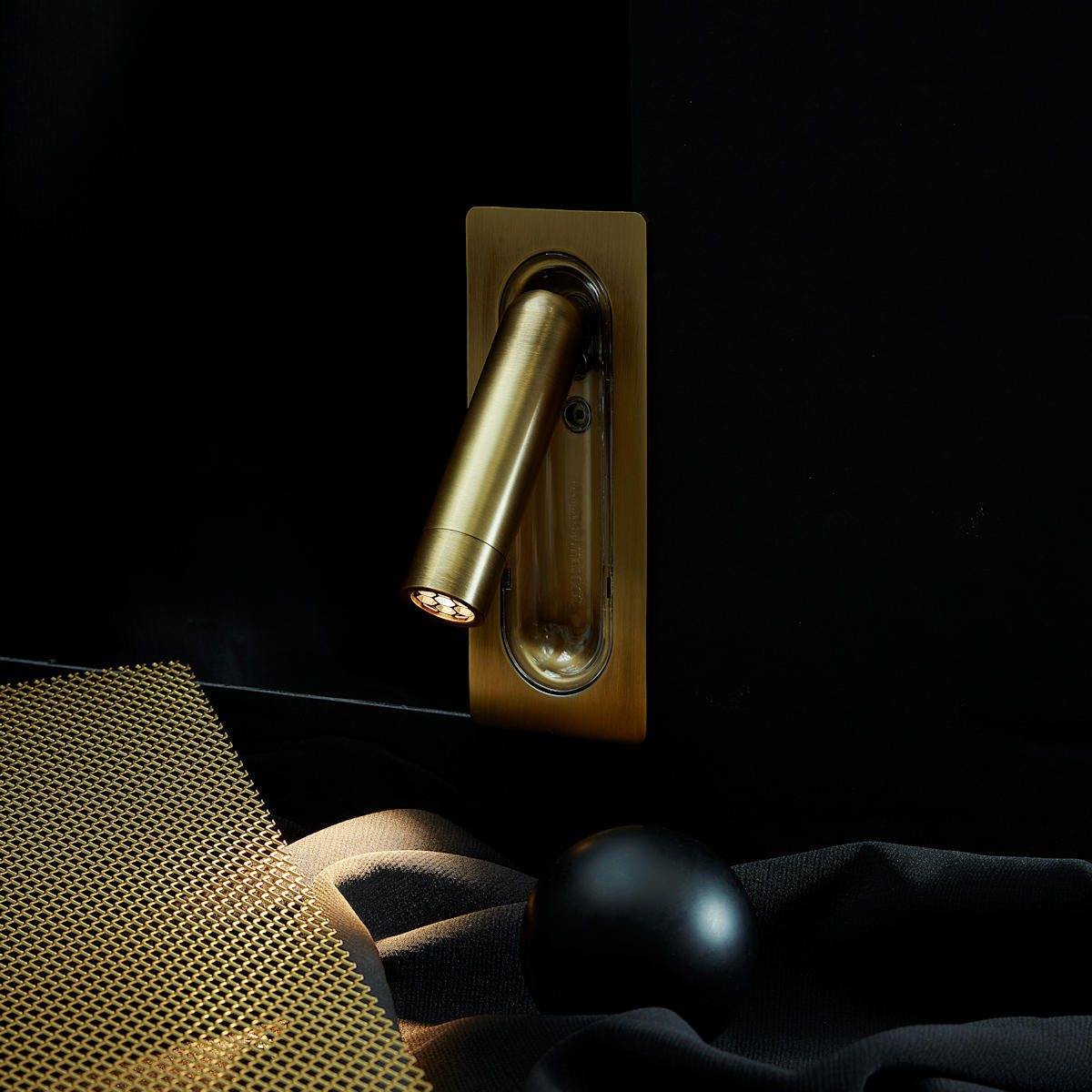 Marset Ledtube Mini Recessed Wall Light