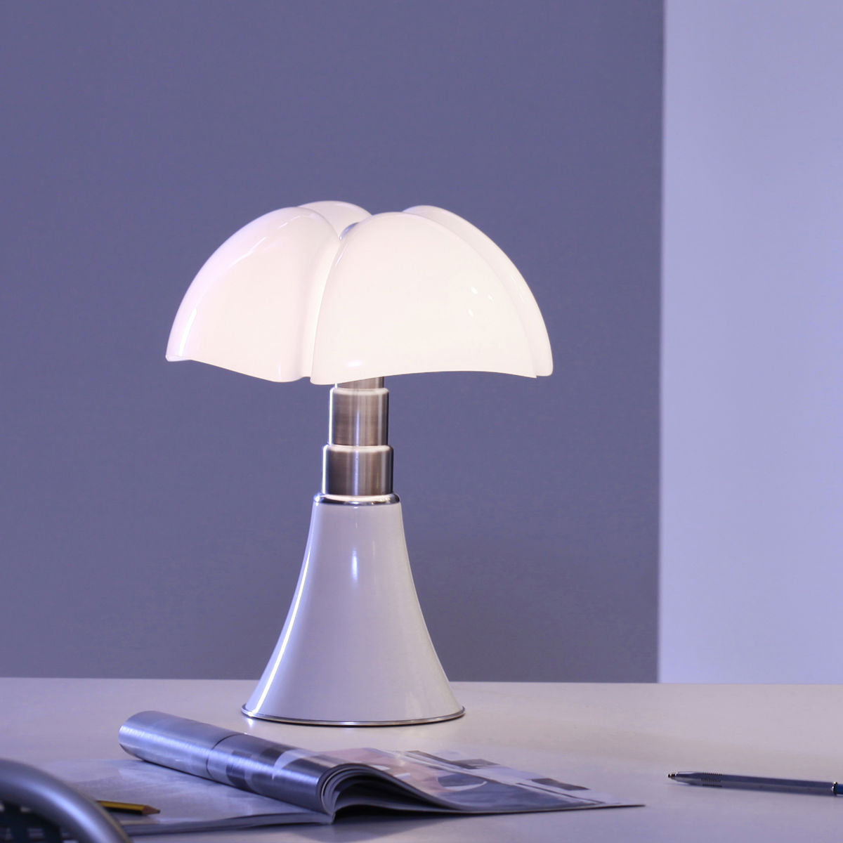 Pipistrello Medium Table Lamp Dark Brown - Martinelli Luce - Buy online