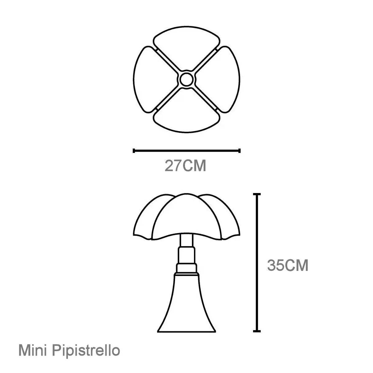 Martinelli Luce Mini Pipistrello Cordless Table Light