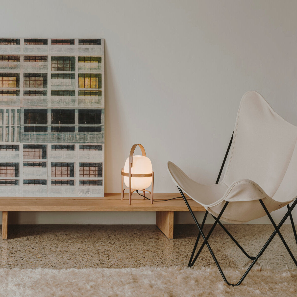 Santa & Cole Cestita Table Light