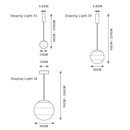 Marset Dipping Light Suspension Light