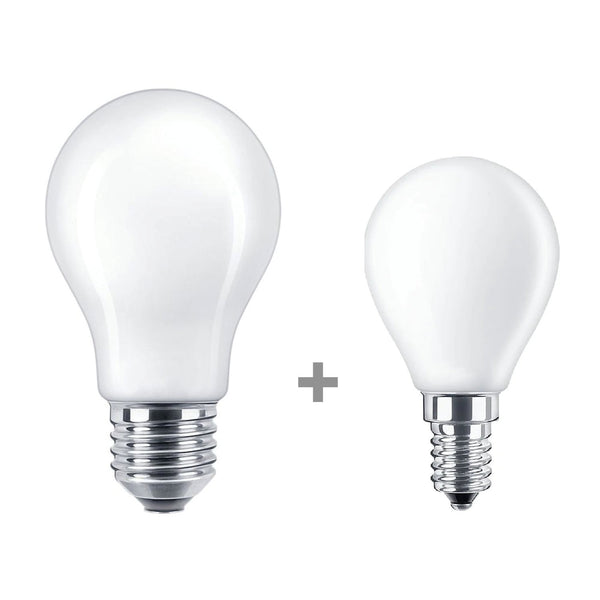 13W E27 LED + 4.3W E14 LED Lamp (Not Dimmable)