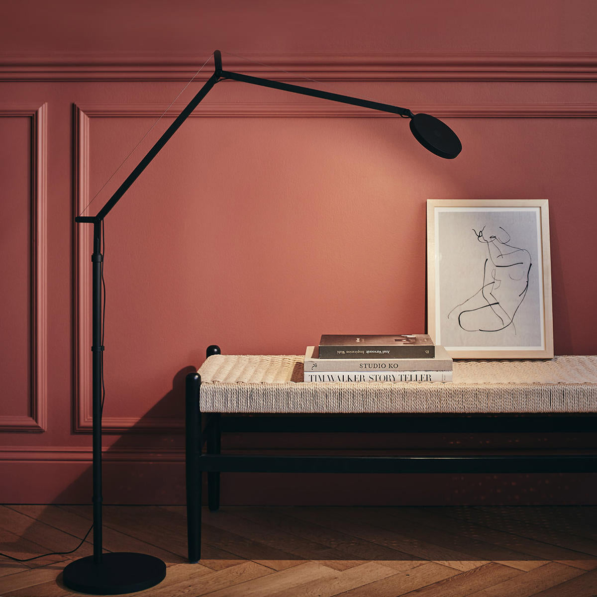 Artemide Demetra Reading Floor  Light