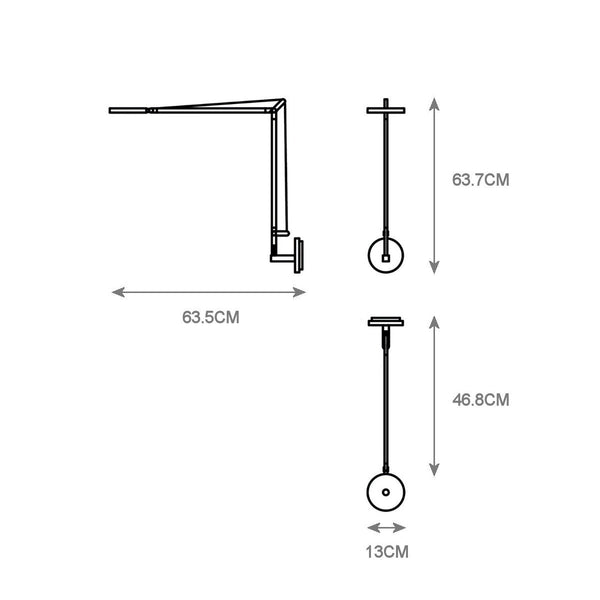 Artemide Demetra Wall Light (Hard Wired Version)