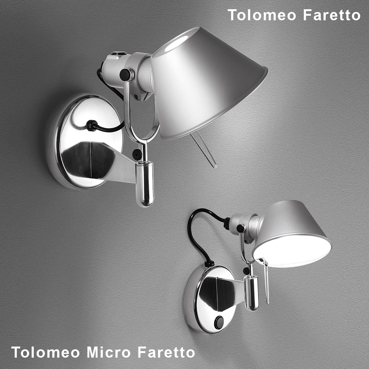 Artemide Tolomeo Faretto Wall Light "Open Box"