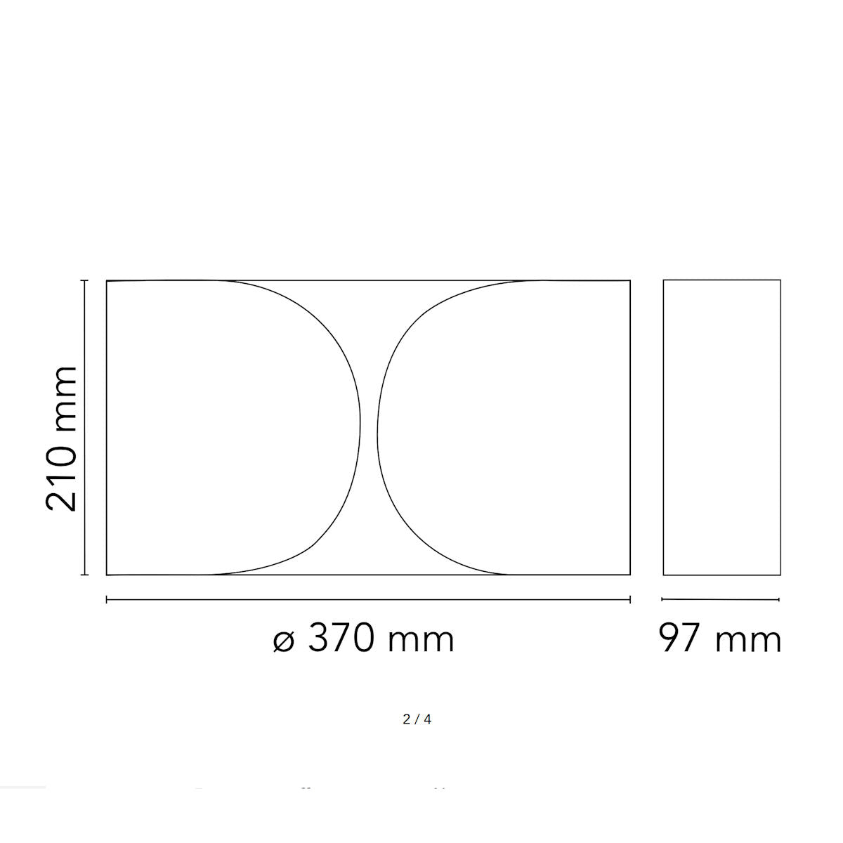 Flos Foglio Wall Light