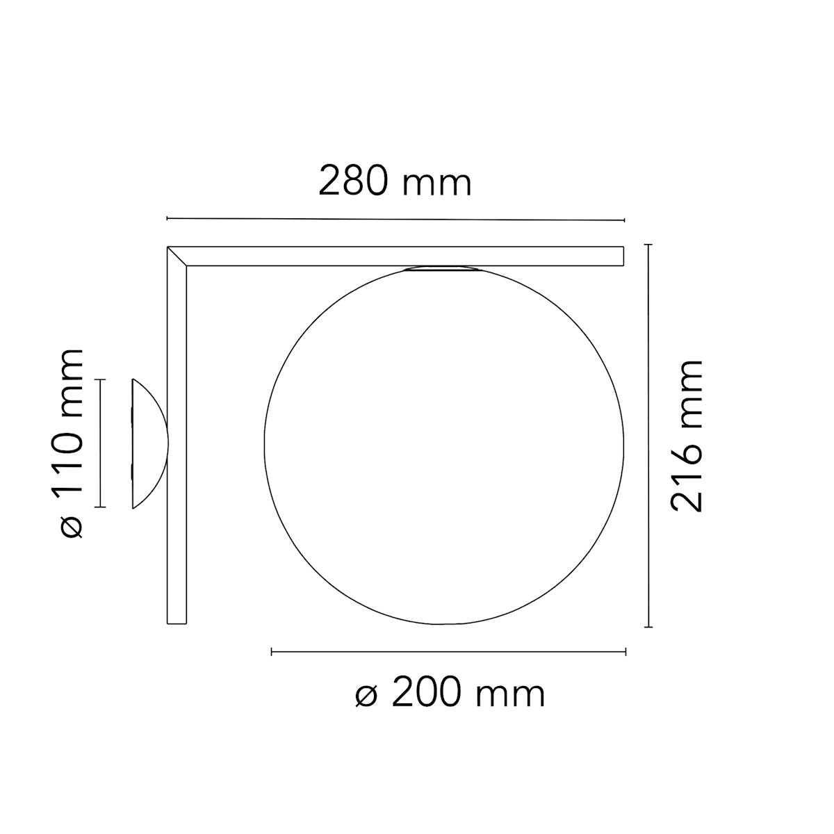 Flos IC C/W Ceiling/Wall Light