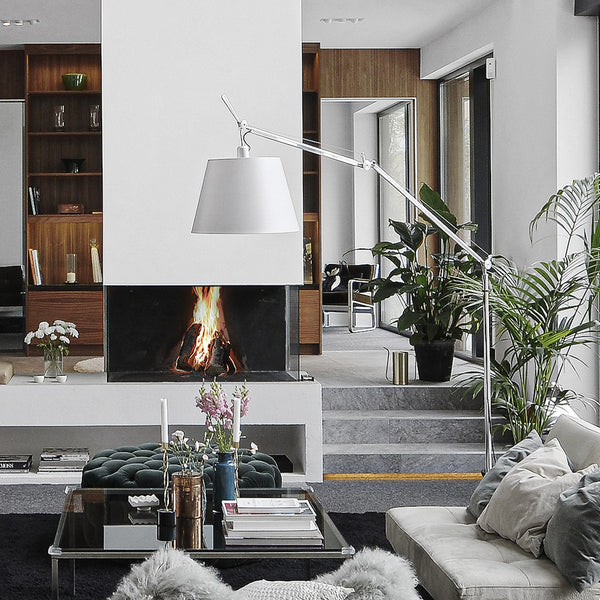 Artemide Tolomeo Mega Floor Light (Aluminium Structure)