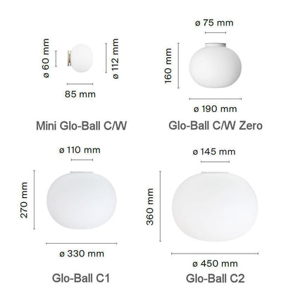 Flos Glo-Ball Ceiling-Wall Light