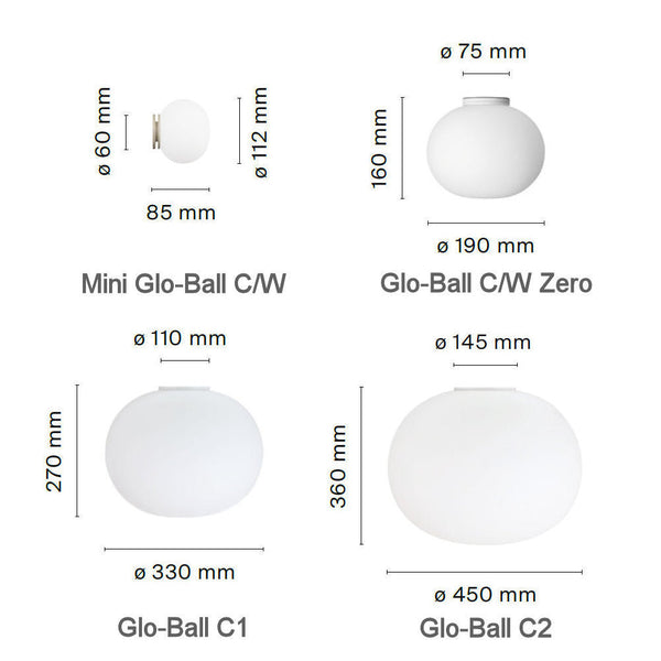 Flos Glo-Ball Ceiling-Wall Light