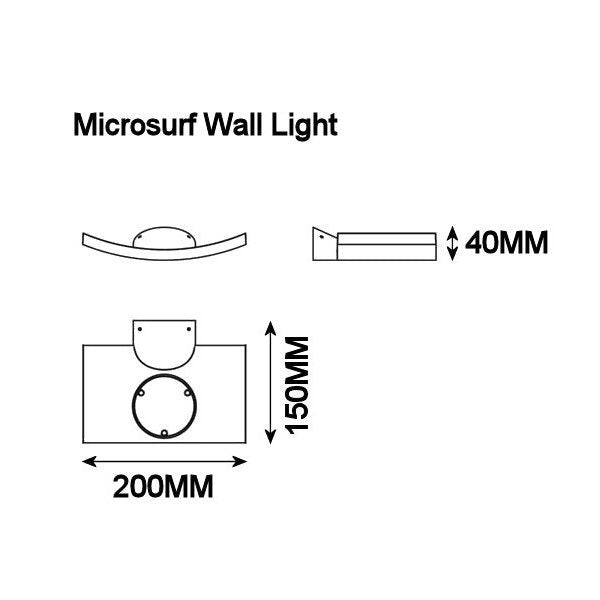Artemide Microsurf Wall Light