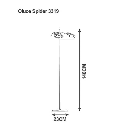 Oluce Spider 3319 Floor Light