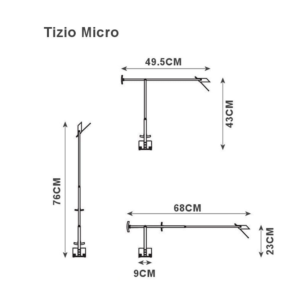 Artemide Tizio Micro Table Light